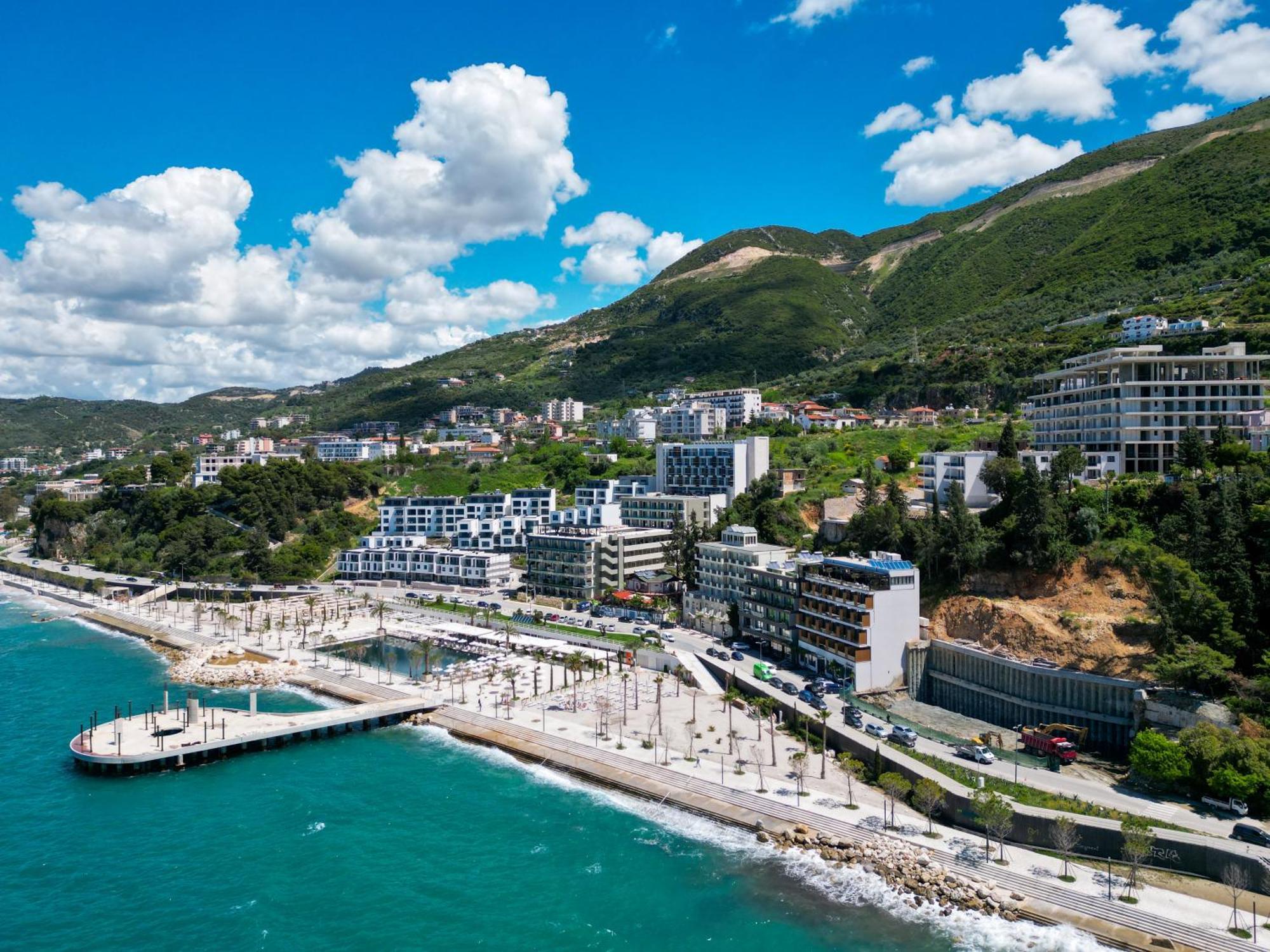 Belvedere Hotel & Spa Vlorë エクステリア 写真